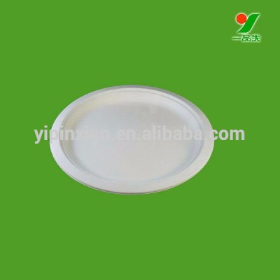 Wholesale plant fiber based compostable organic paper plate price